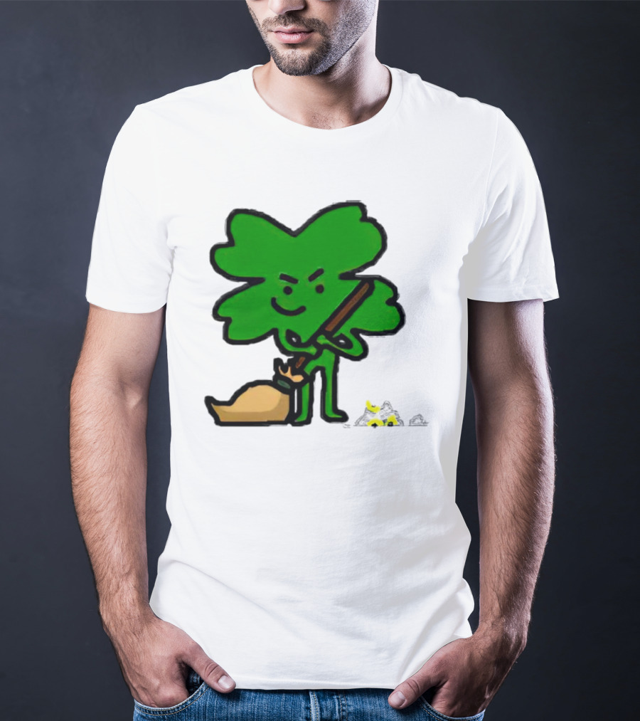 Boston Celtics Sweeping Shamrock Victory T-Shirt