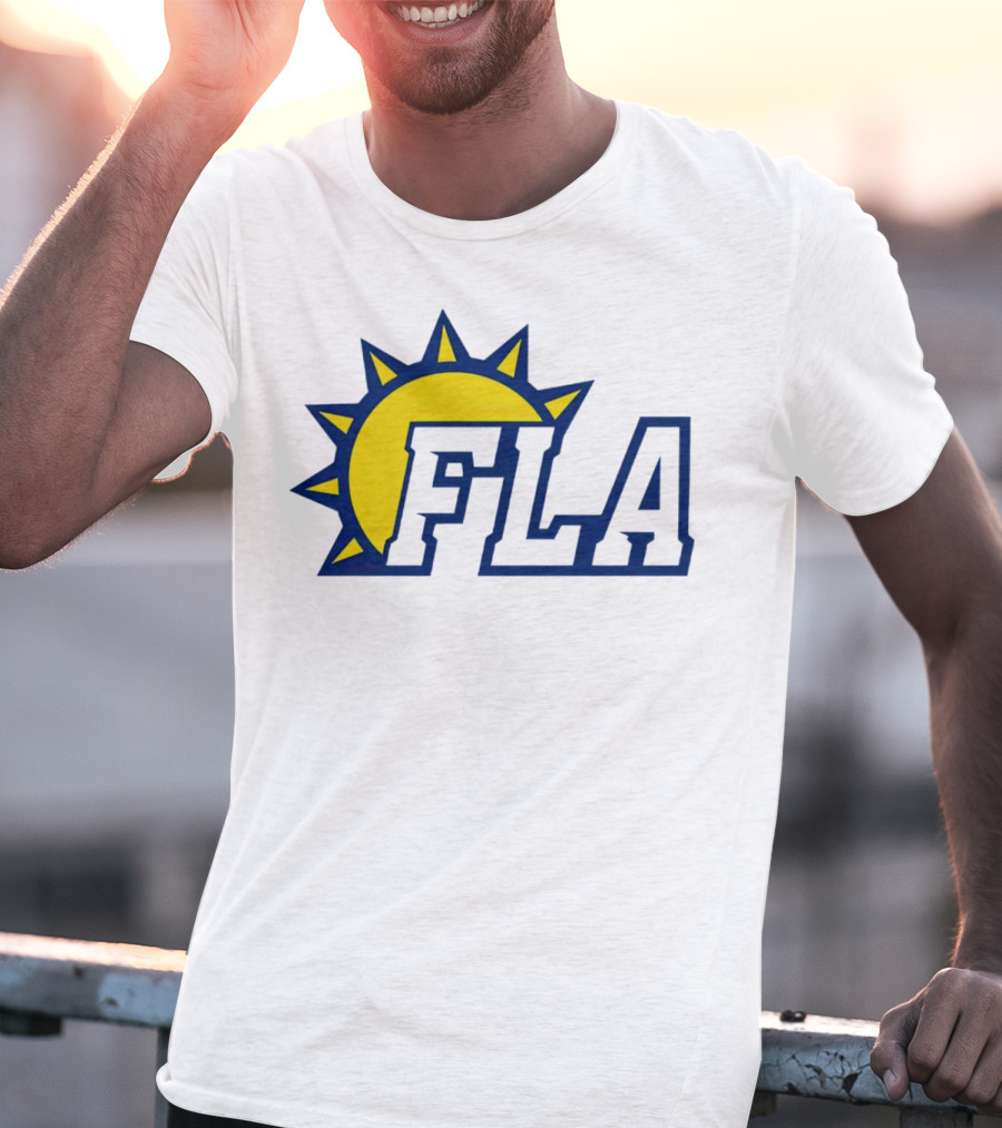 Florida Panthers Sunburst FLA T-Shirt