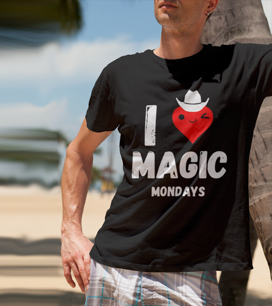 I Heart Cowboy Magic Mondays T-Shirt