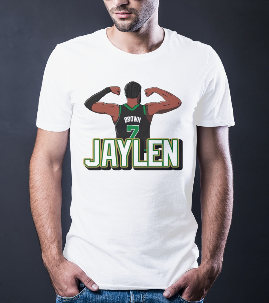 Jaylen Brown Number 7 Flex Boston Celtics T-Shirt