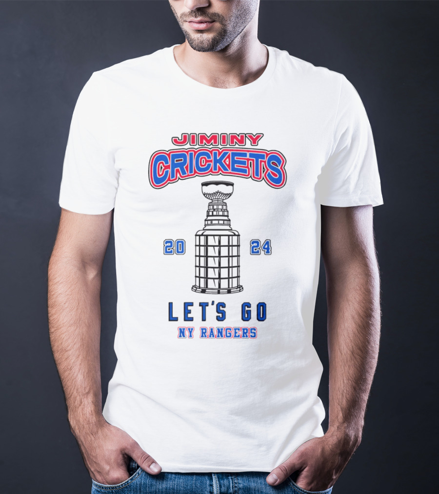 Jiminy Crickets Let's Go NY Rangers T-Shirt