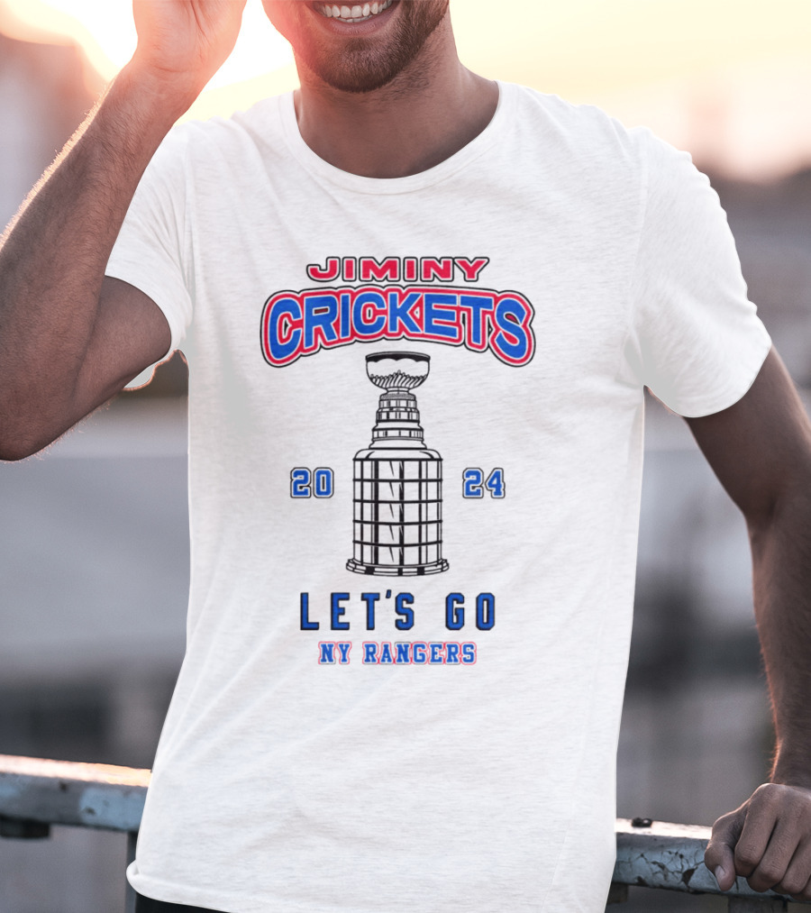 Jiminy Crickets Let's Go NY Rangers T-Shirt