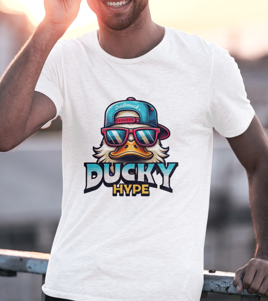 Ducky Hype Dddemack Duck Gaming Esports T-Shirt