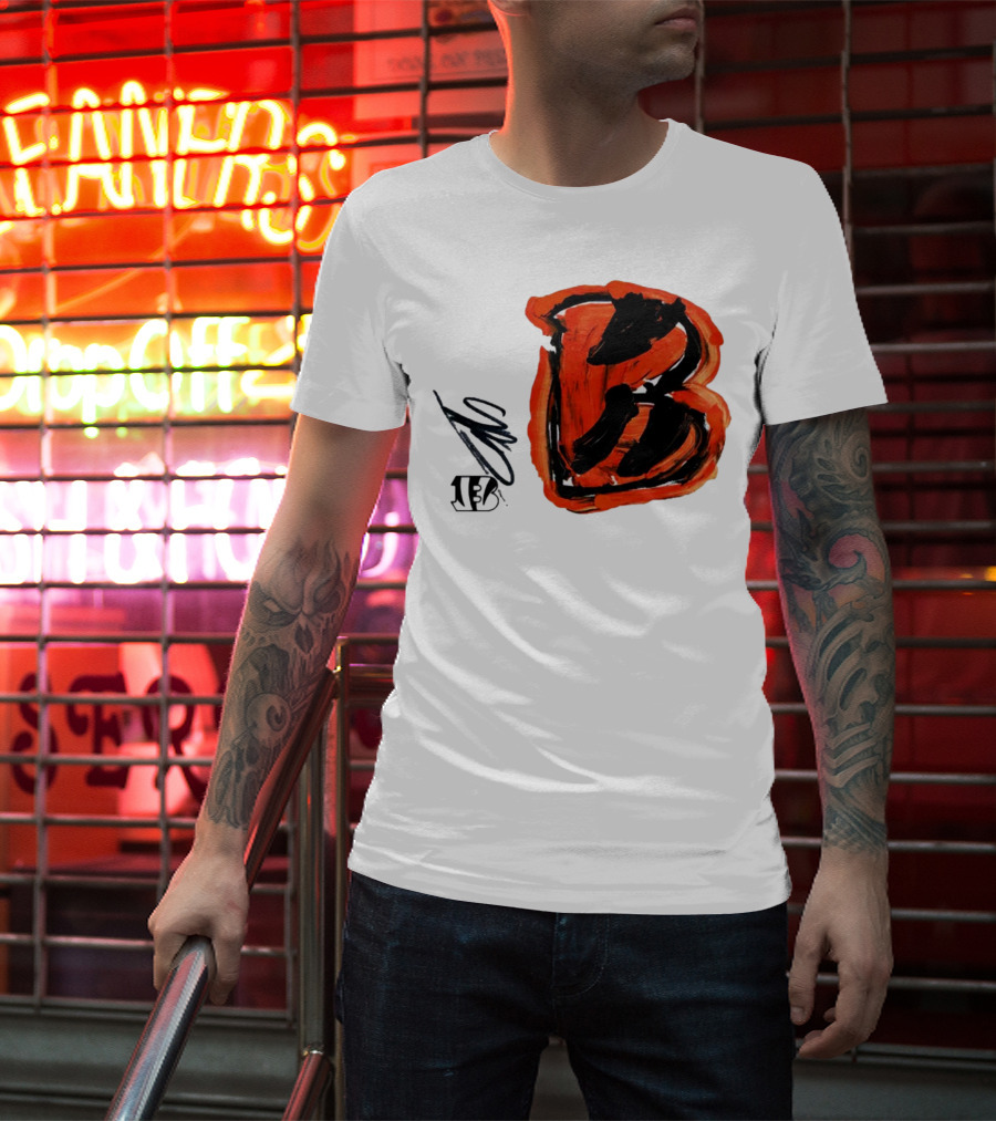 Rookies Cincinnati Bengals Bold Orange B T-Shirt