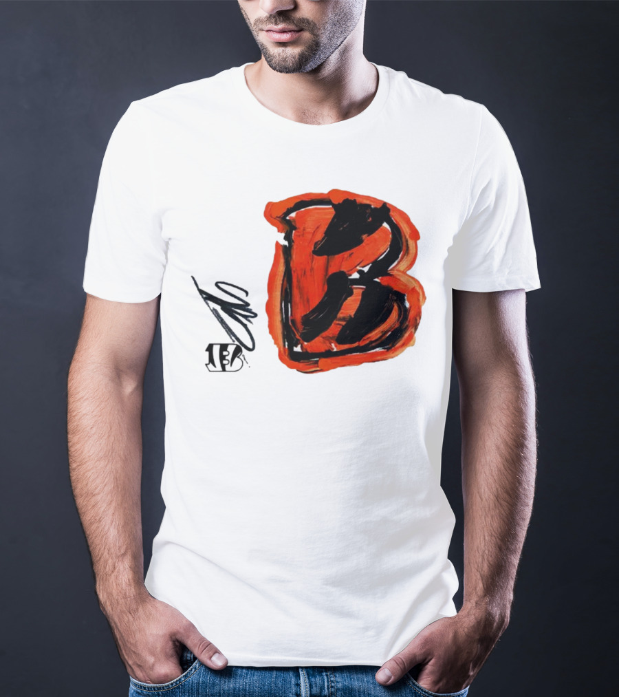 Rookies Cincinnati Bengals Bold Orange B T-Shirt