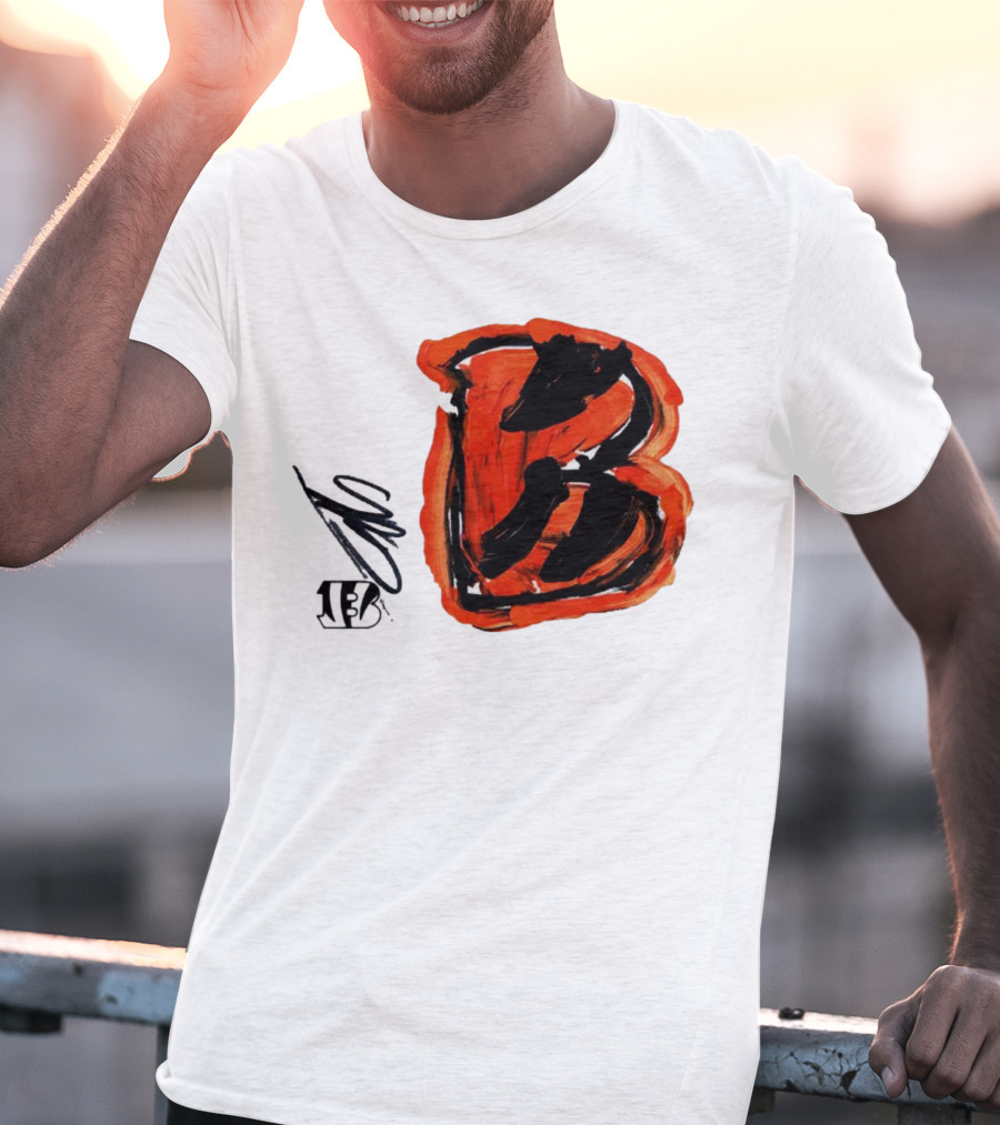 Rookies Cincinnati Bengals Bold Orange B T-Shirt