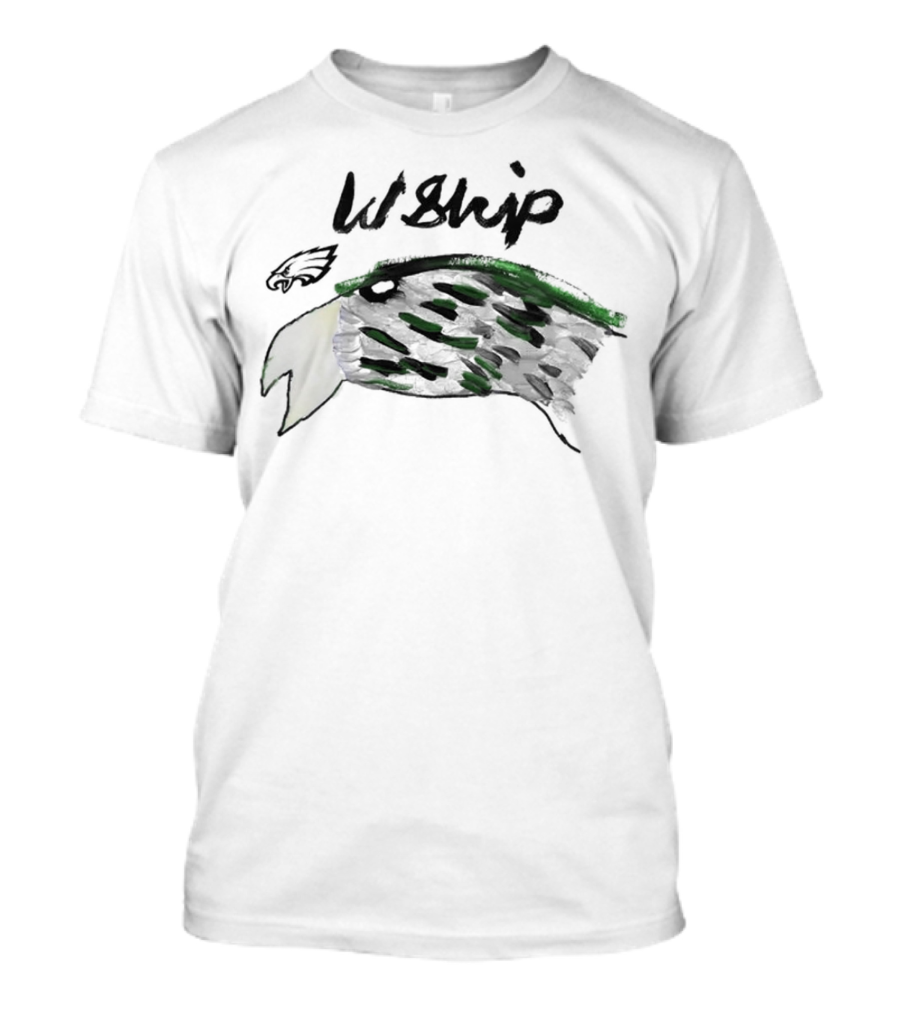 Rookies Paint Philadelphia Eagles W Ship T-Shirt