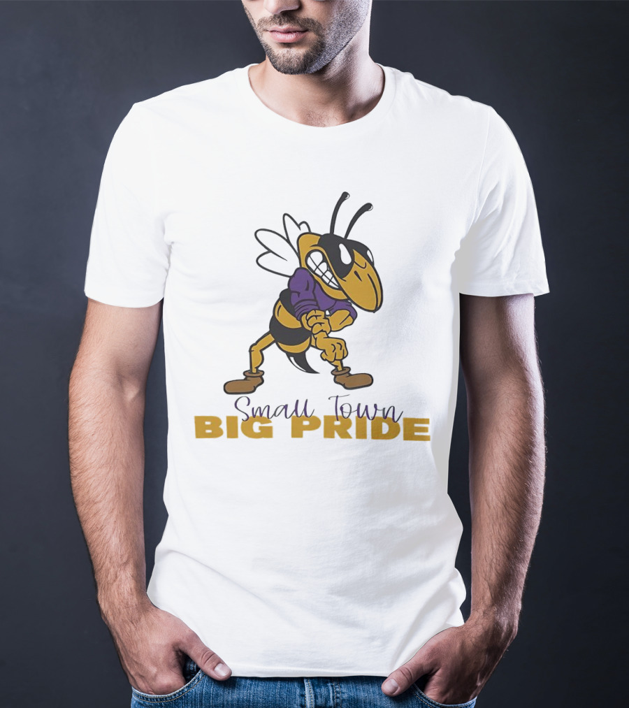 Small Town Big Pride Bee Mascot T-Shirt