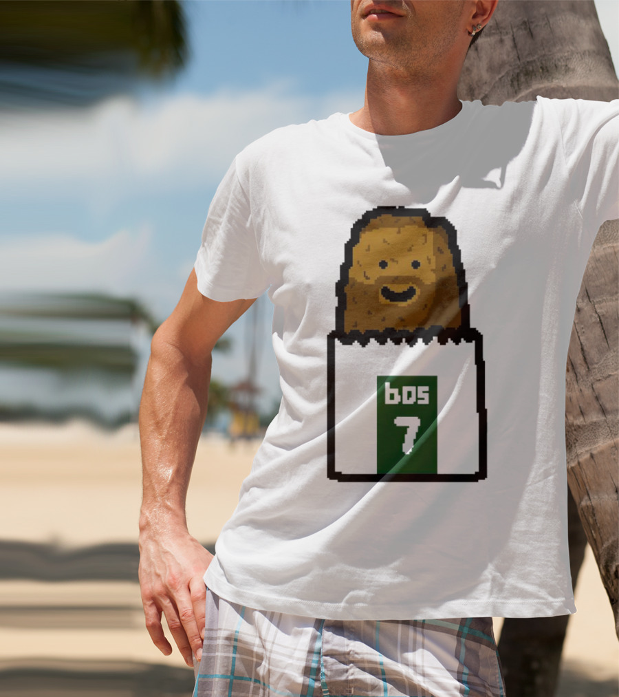 Jaylen Brown Celtics Hash Brown BOS 7 T-Shirt