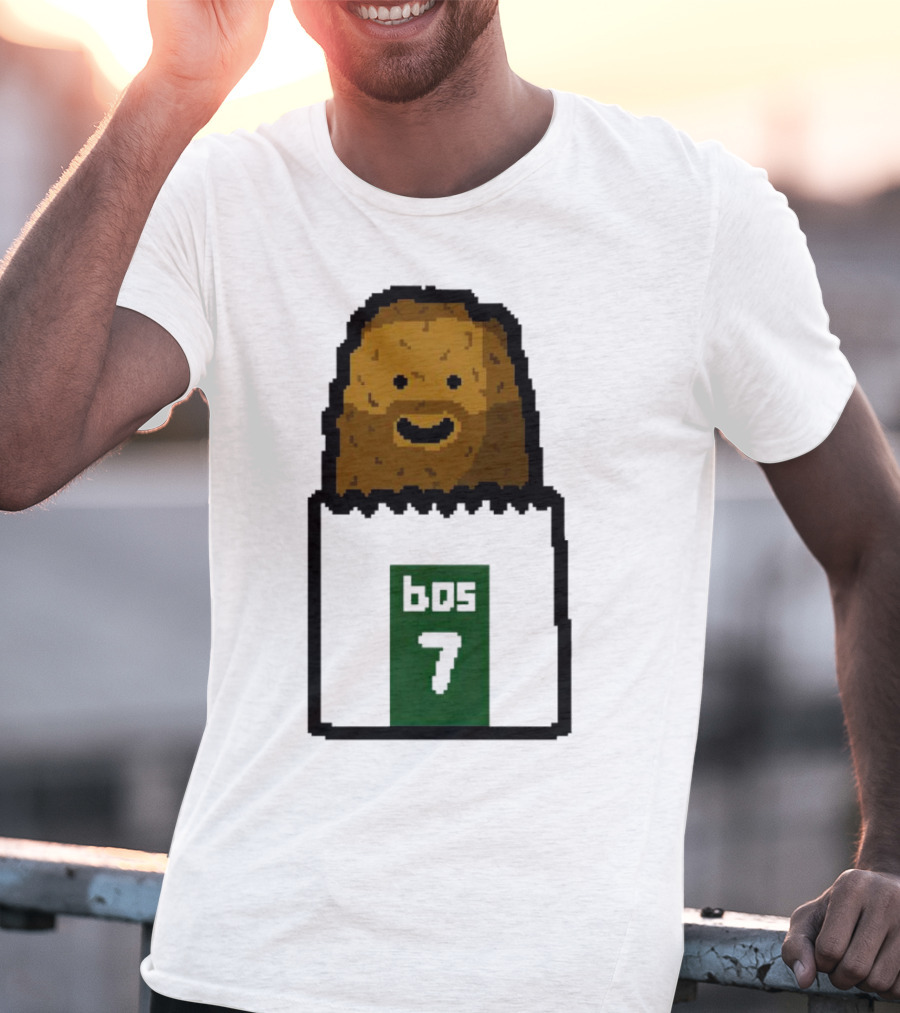Jaylen Brown Celtics Hash Brown BOS 7 T-Shirt