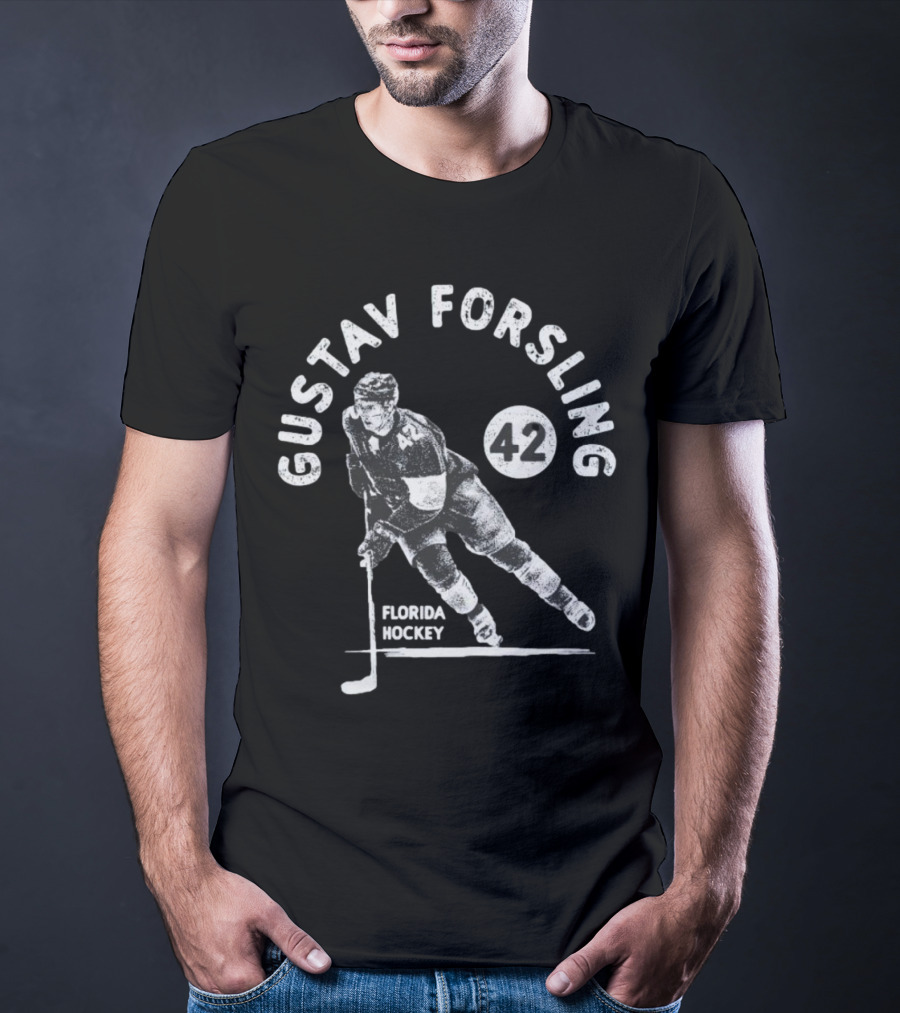 Gustav Forsling 42 Florida Hockey T-Shirt