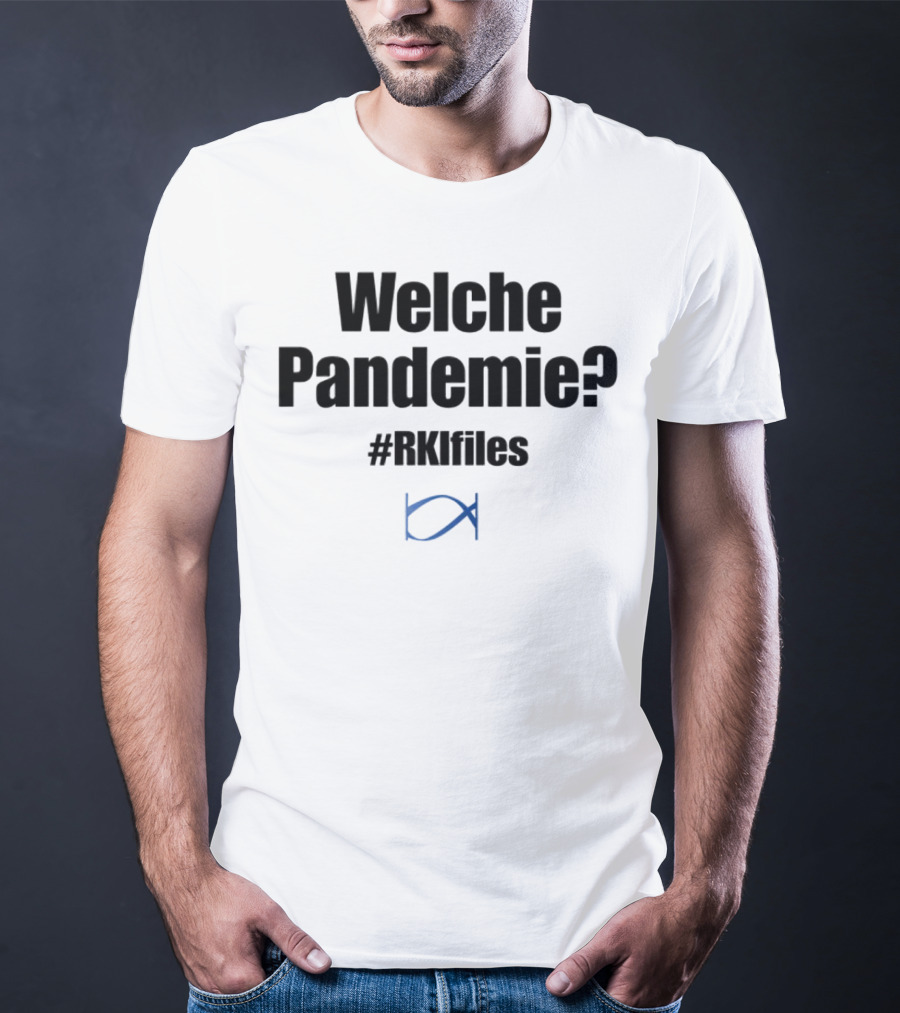 Welche Pandemie RKI Files Christian Fish T-Shirt