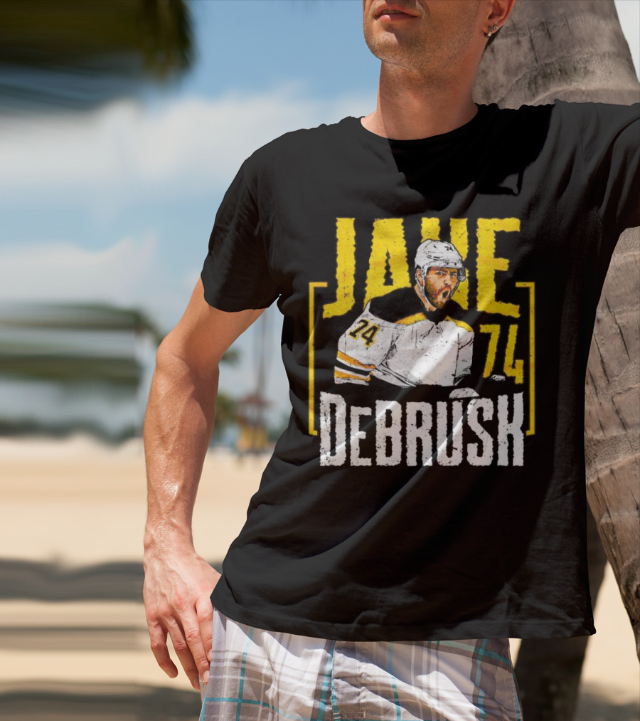 Jake DeBrusk 74 Boston Hockey Player T-Shirt