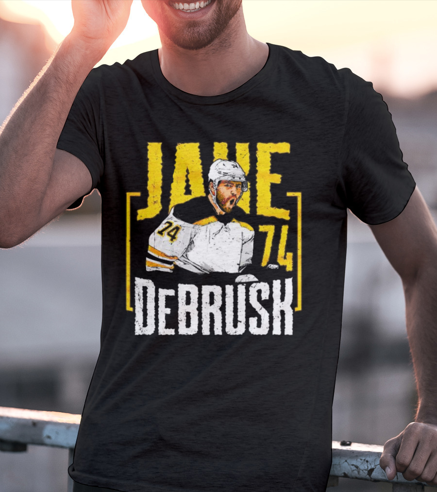 Jake DeBrusk 74 Boston Hockey Player T-Shirt