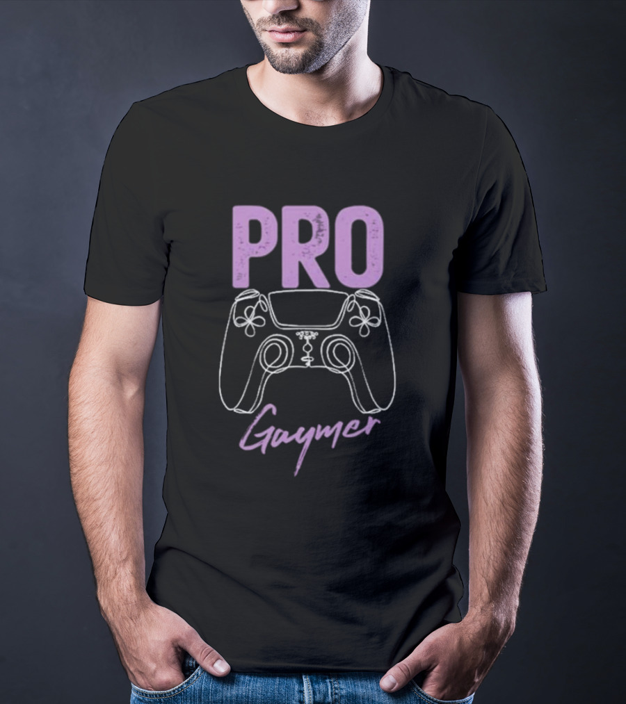 Realmonestore Pro Gaymer Gaming Controller T-Shirt