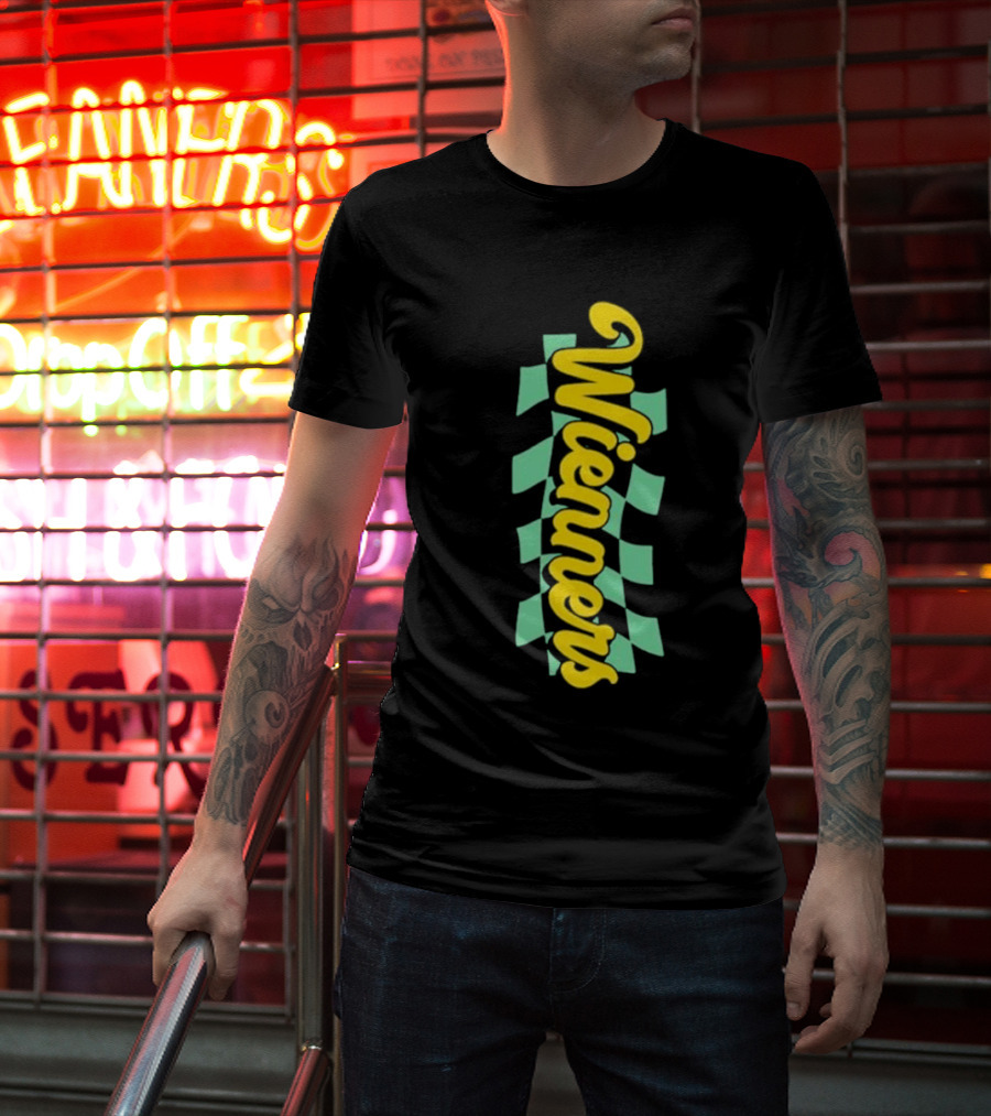 Wienners Checkerboard Style Goods T-Shirt