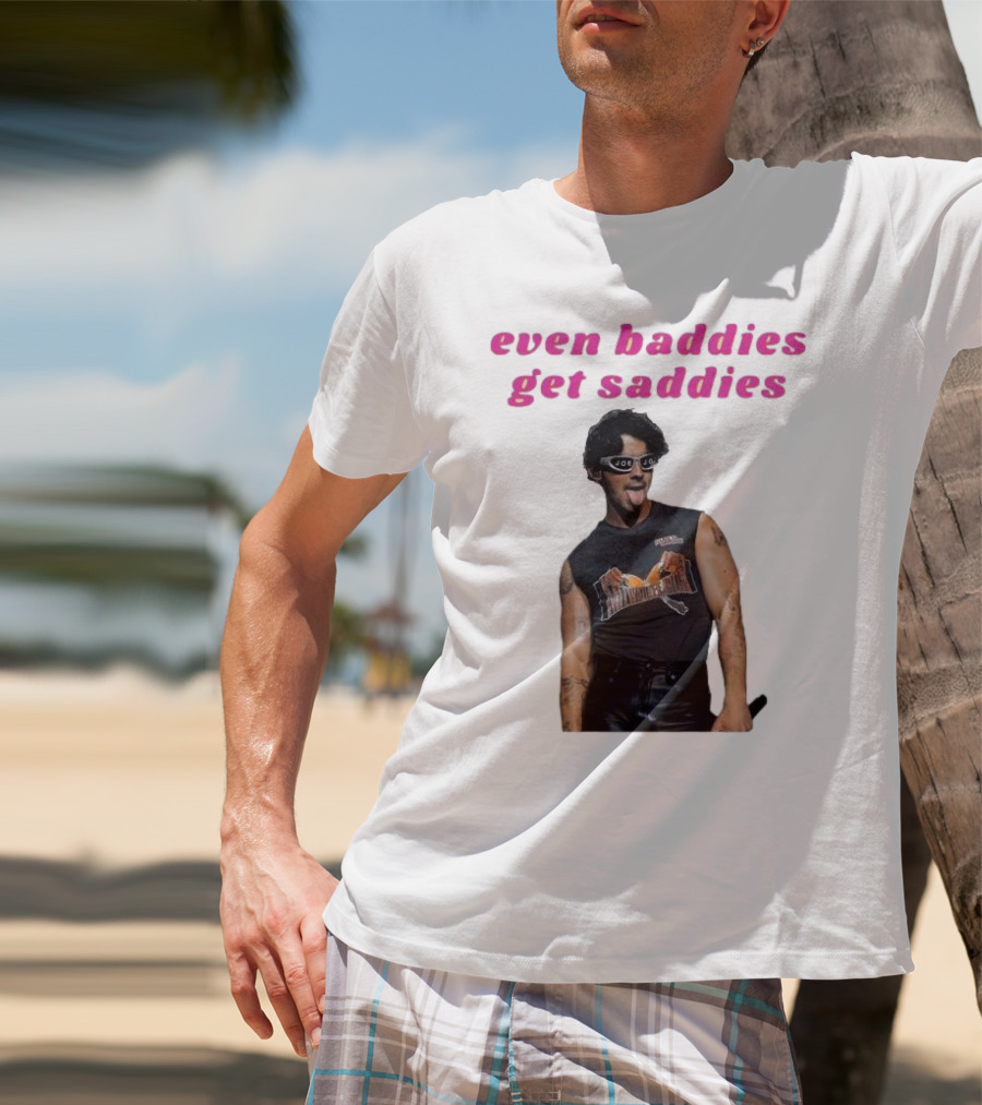 Joe Jonas Even Baddies Get Saddies Rocker T-Shirt