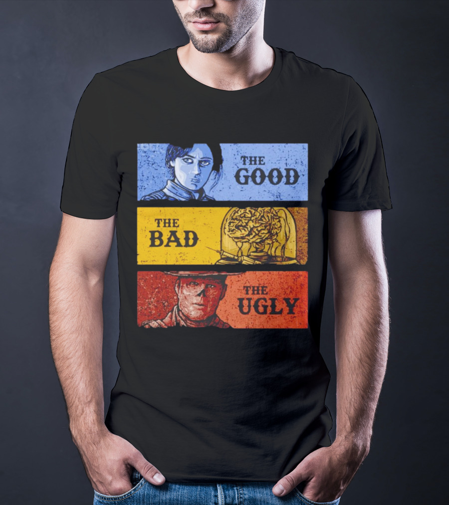Fallout The Good The Bad The Ugly Character Carousel T-Shirt