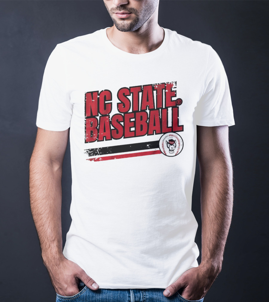 NC State Baseball Wolfpack Logo T-Shirt