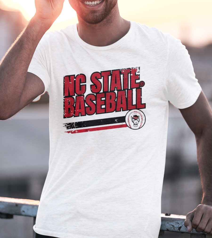 NC State Baseball Wolfpack Logo T-Shirt