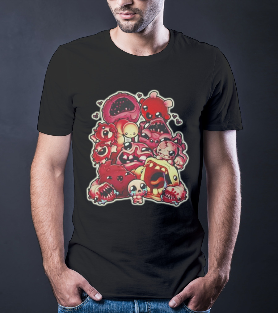 The Binding Of Isaac The Basement Monsters Collection T-Shirt