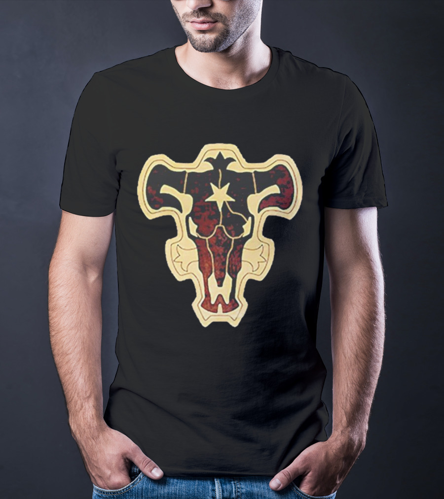 Zora Ideale Black Bull Symbol Black Clover Series T-Shirt