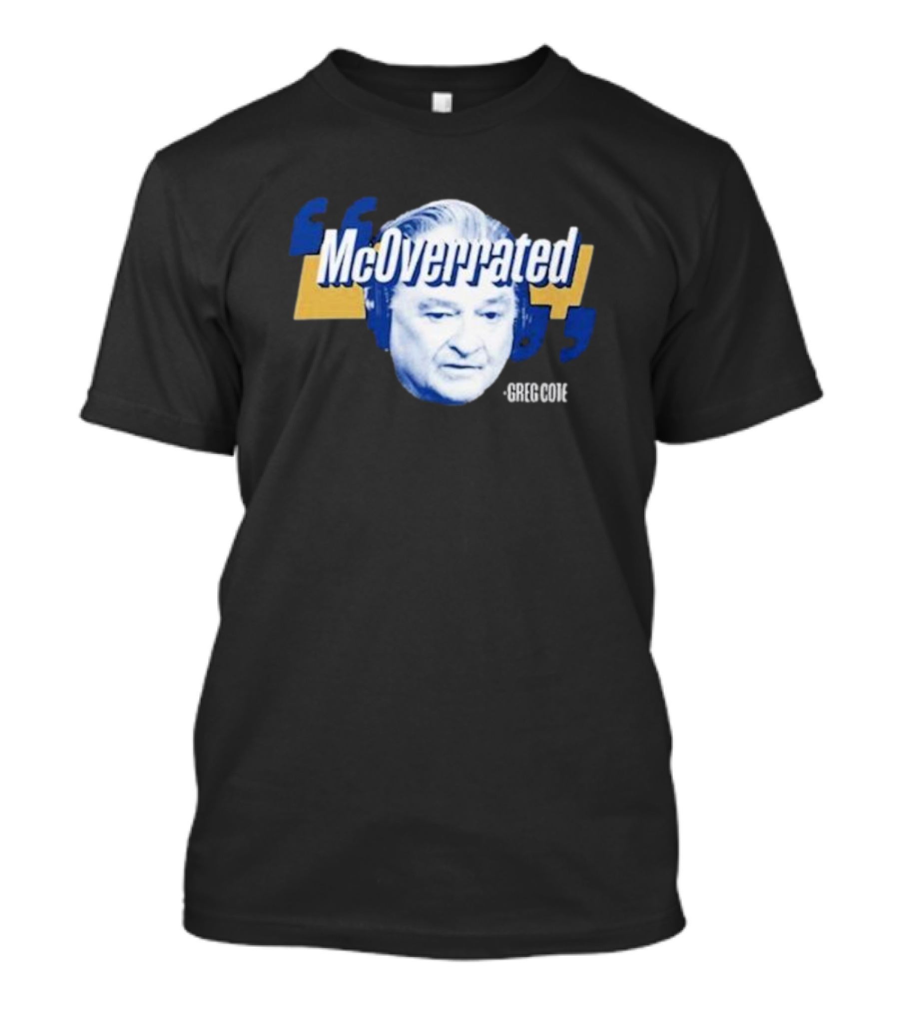 McOverrated Greg Cote Lebatard Face T-Shirt