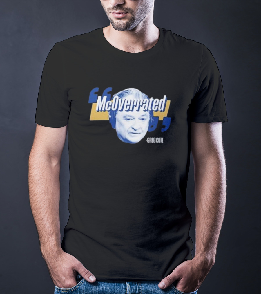 McOverrated Greg Cote Lebatard Face T-Shirt