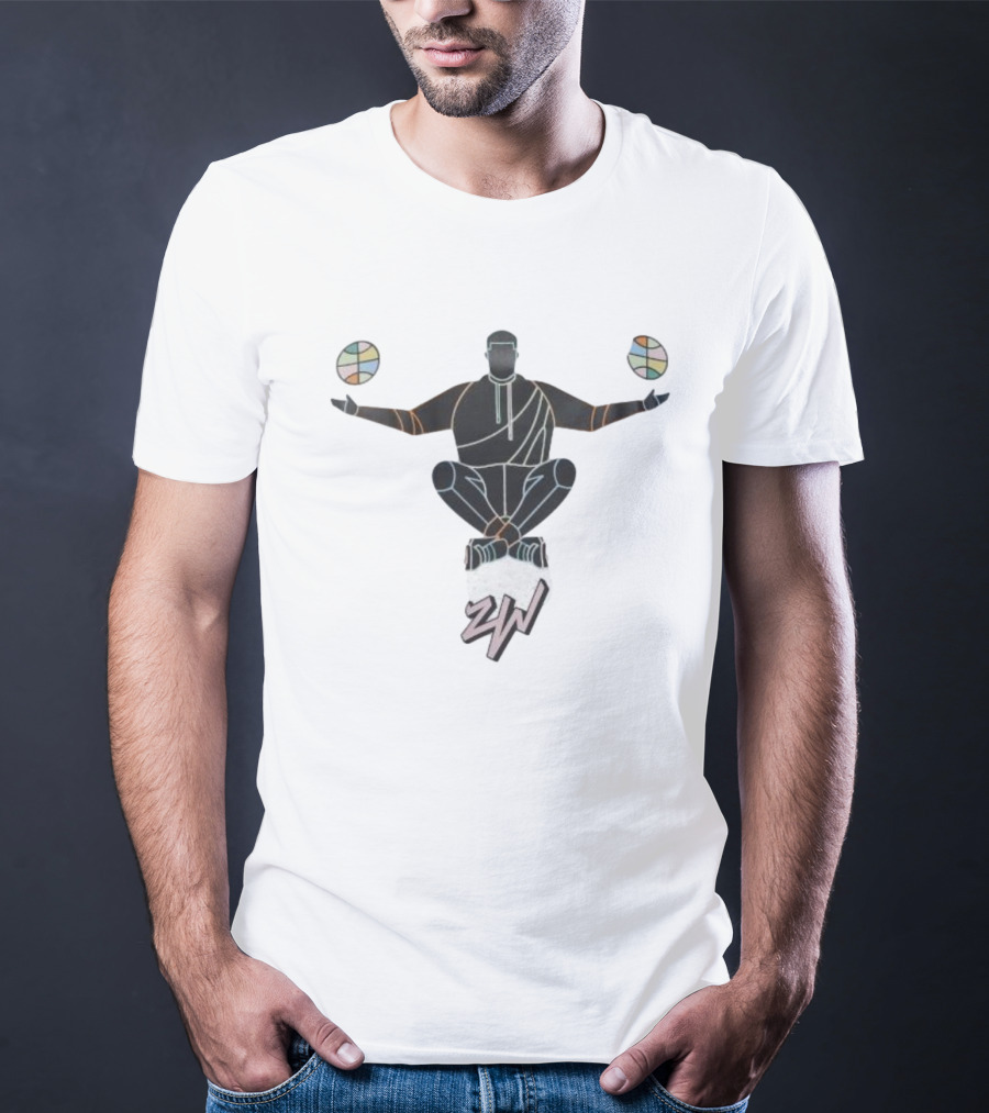 NEW Jordan Zion Meditation Basketball Icon ZW T-Shirt