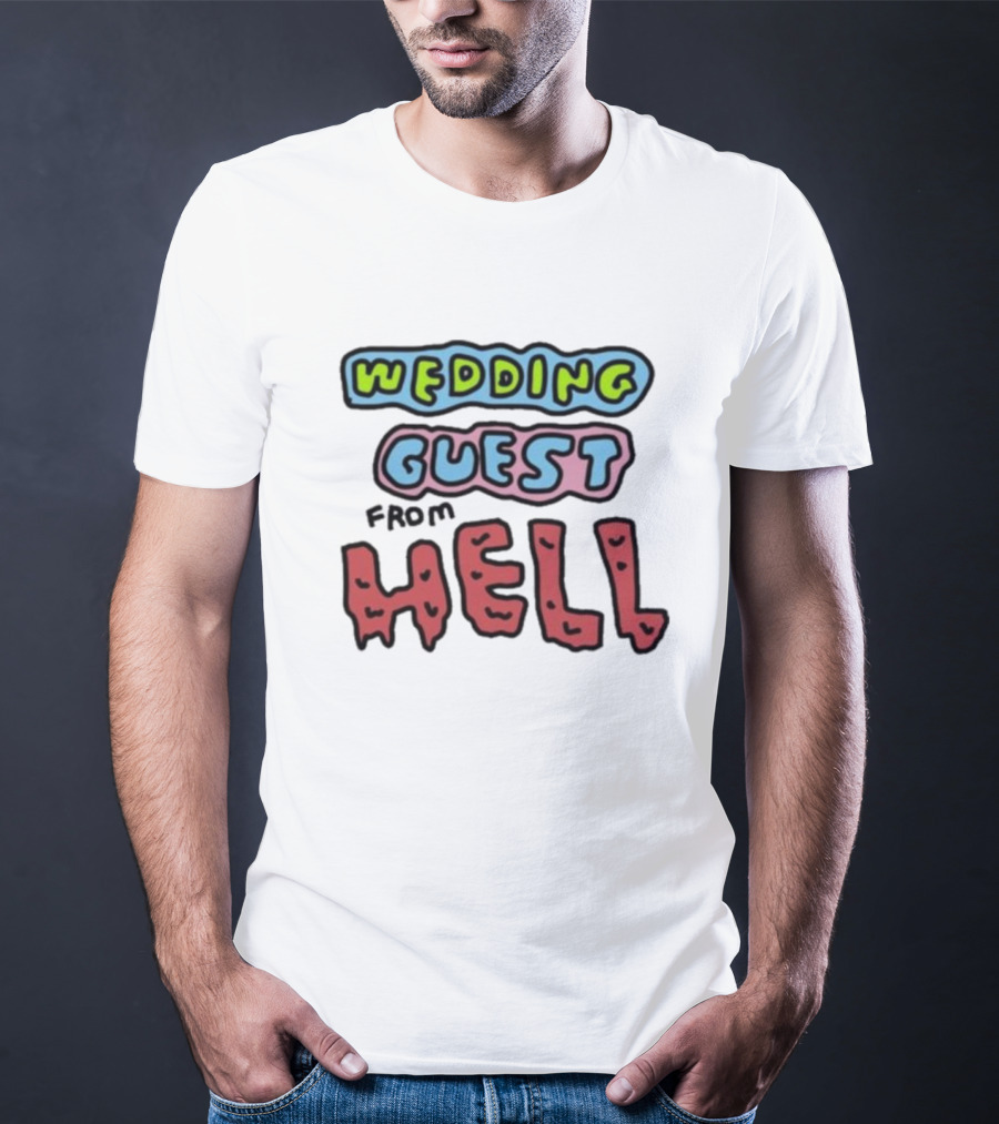 Wedding Guest From Hell Blocky T-Shirt
