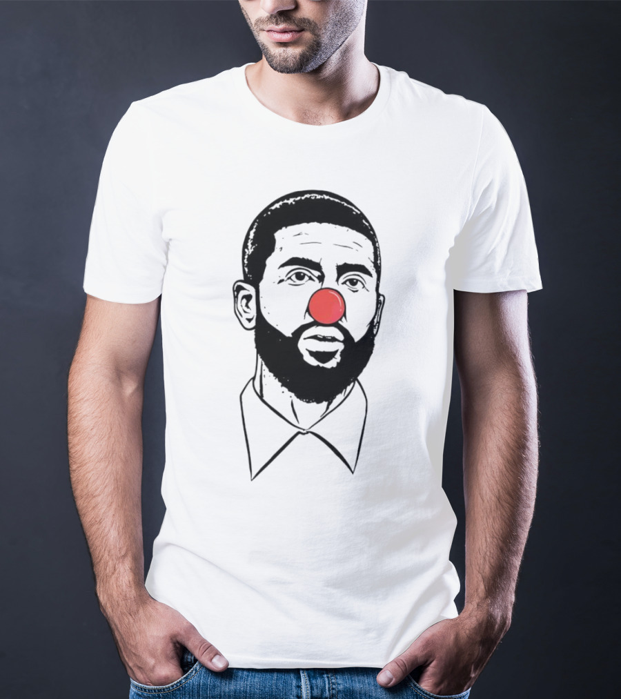 Kyrie Irving Clown Nose Basketball Player T-Shirt