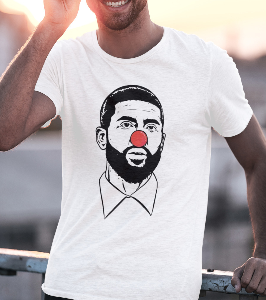 Kyrie Irving Clown Nose Basketball Player T-Shirt