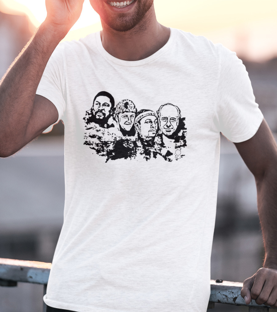 Boston Celtics Legends Mt. Rushmore T-Shirt