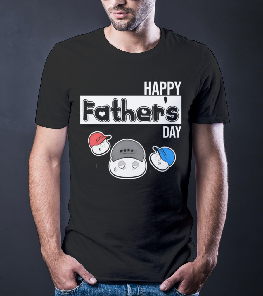 Happy Father’s Day Metokur Inspired Emoji Trio T-Shirt