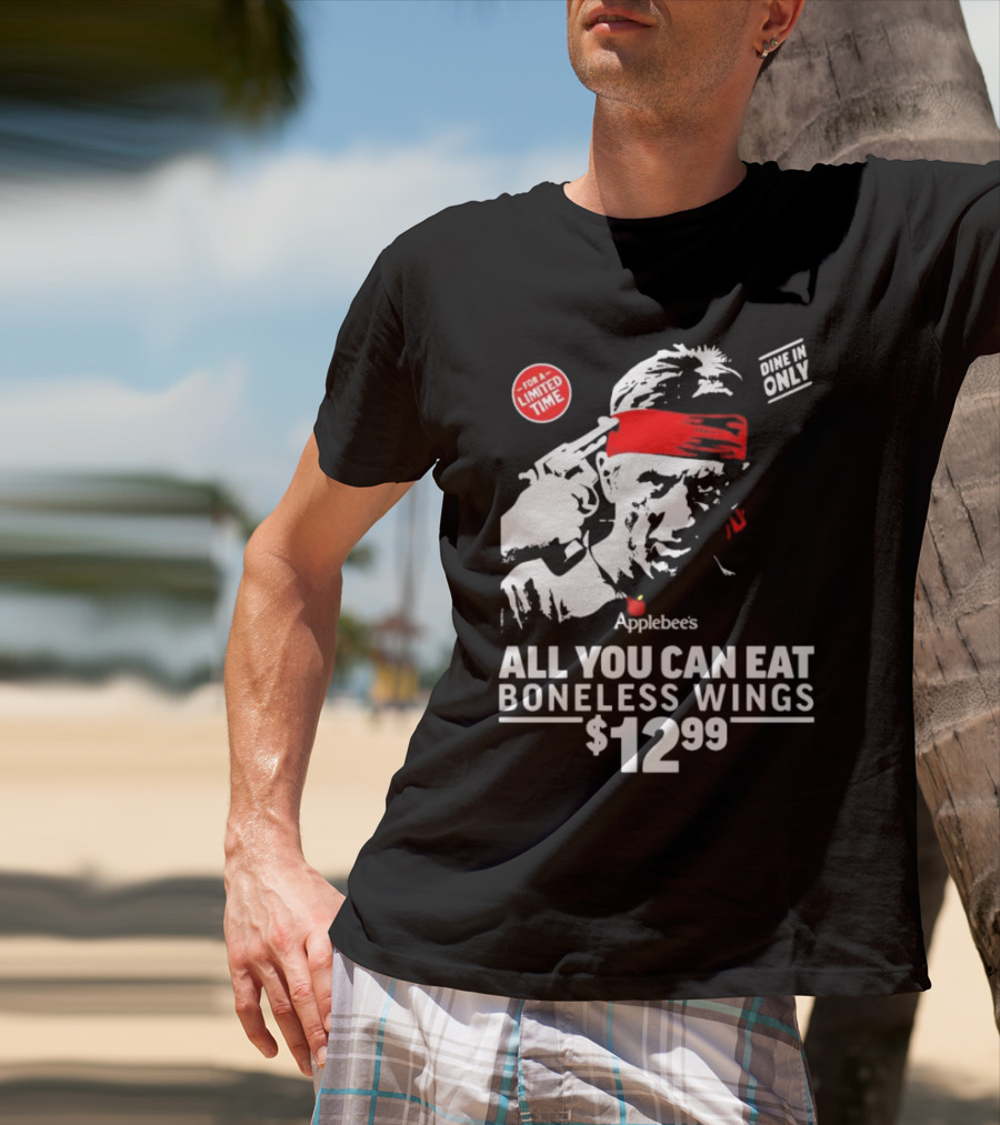 Applebee's All You Can Eat Boneless Wings Dine In Only For A Limited Time $12.99 T-Shirt