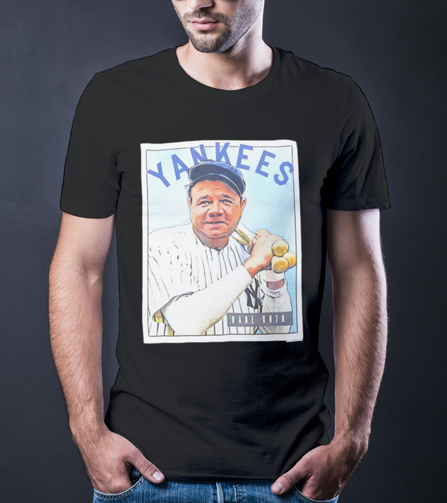 YANKEES Babe Ruth Baseball T-Shirt