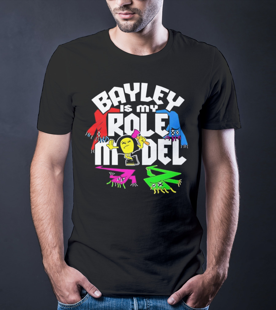 Bayley Is My Role Model Wacky Inflatable Tube Men T-Shirt