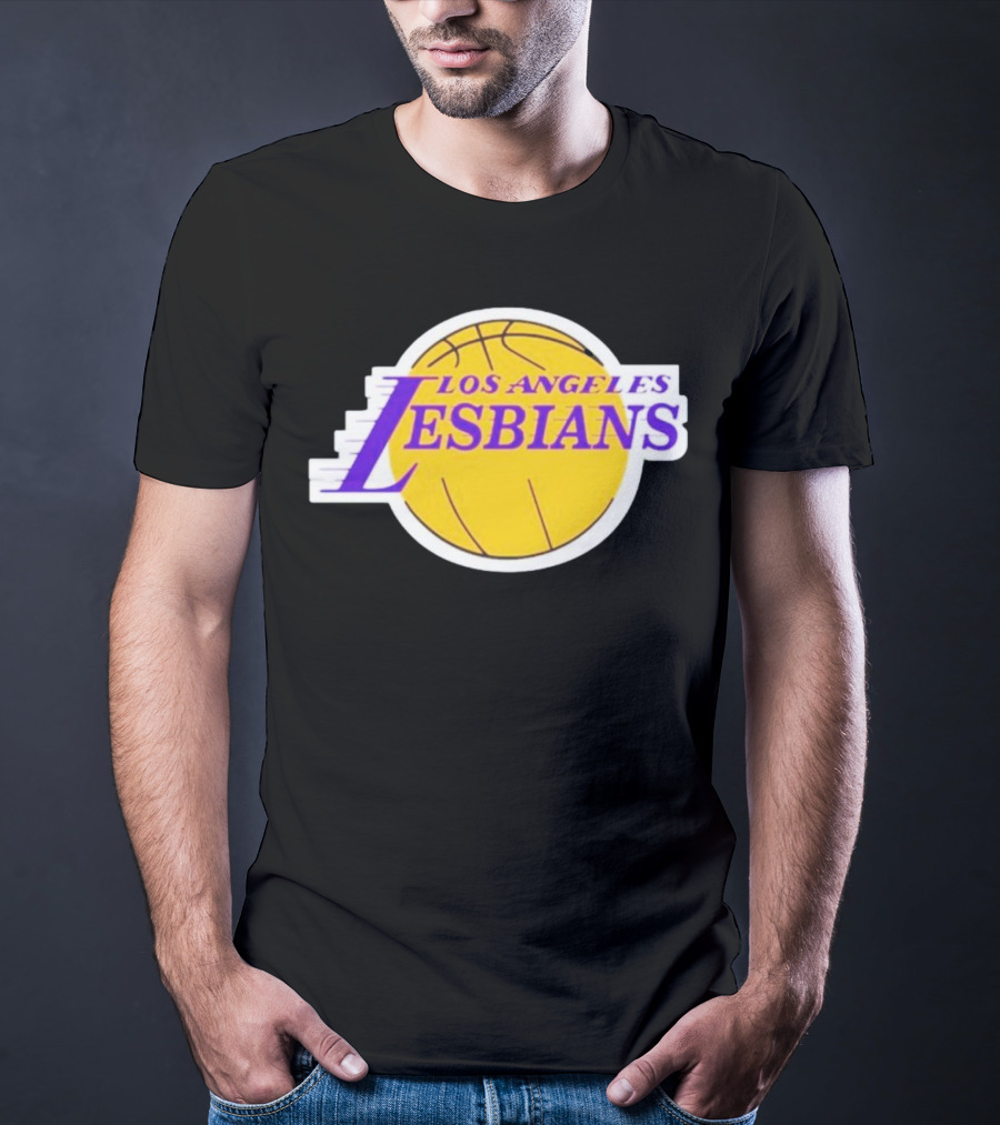 Los Angeles Lesbians Basketball T-Shirt