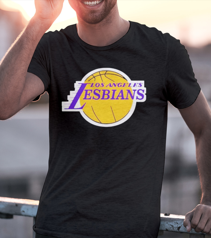Los Angeles Lesbians Basketball T-Shirt