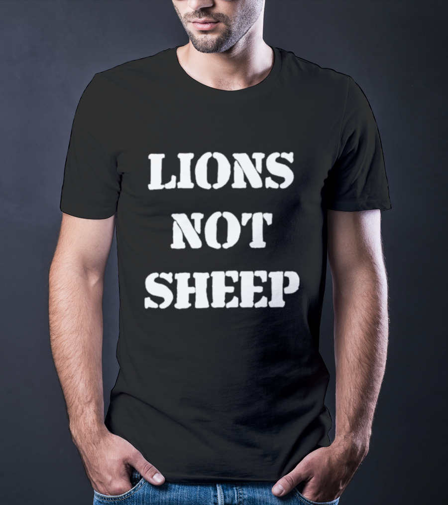 Julian Edelman Lions Not Sheep T-Shirt