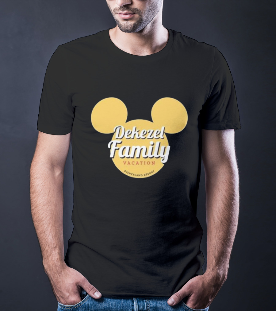 Dekezel Family Disneyland Resort Vacation Mickey Mouse T-Shirt