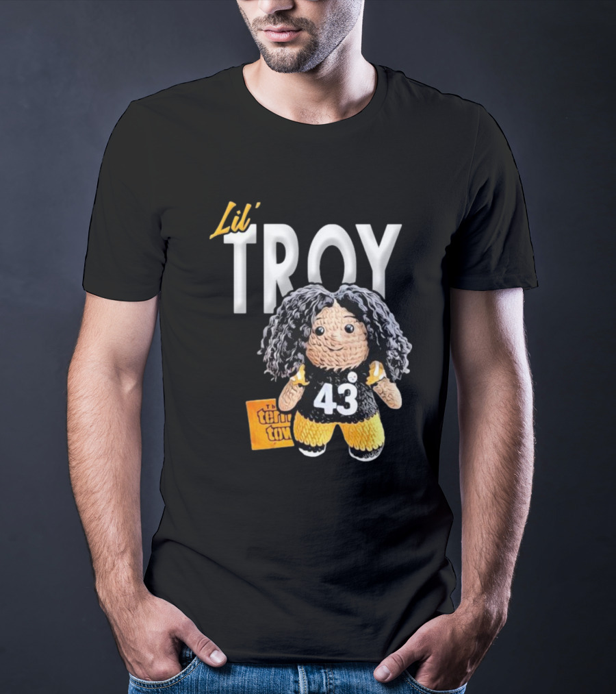 Lil’ Troy 43 Pittsburgh Steelers Terrible Towel T-Shirt