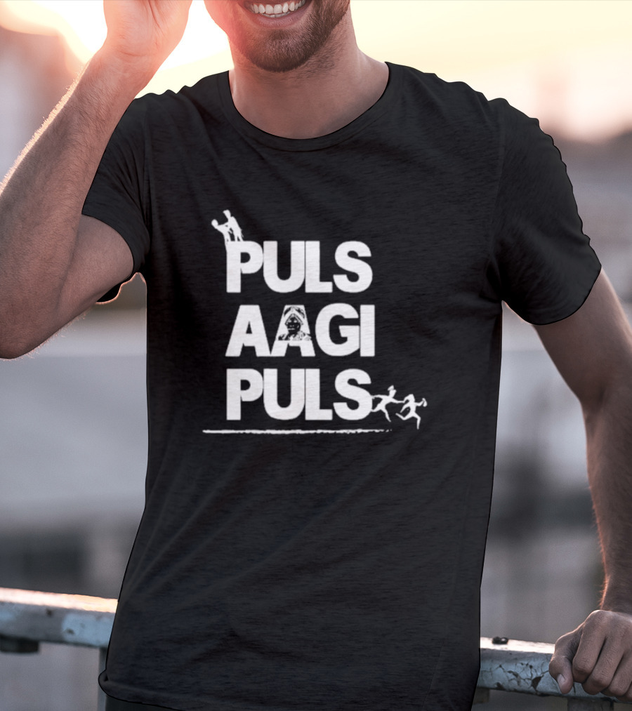 Puls Aagi Puls Running Adventure With Characters T-Shirt