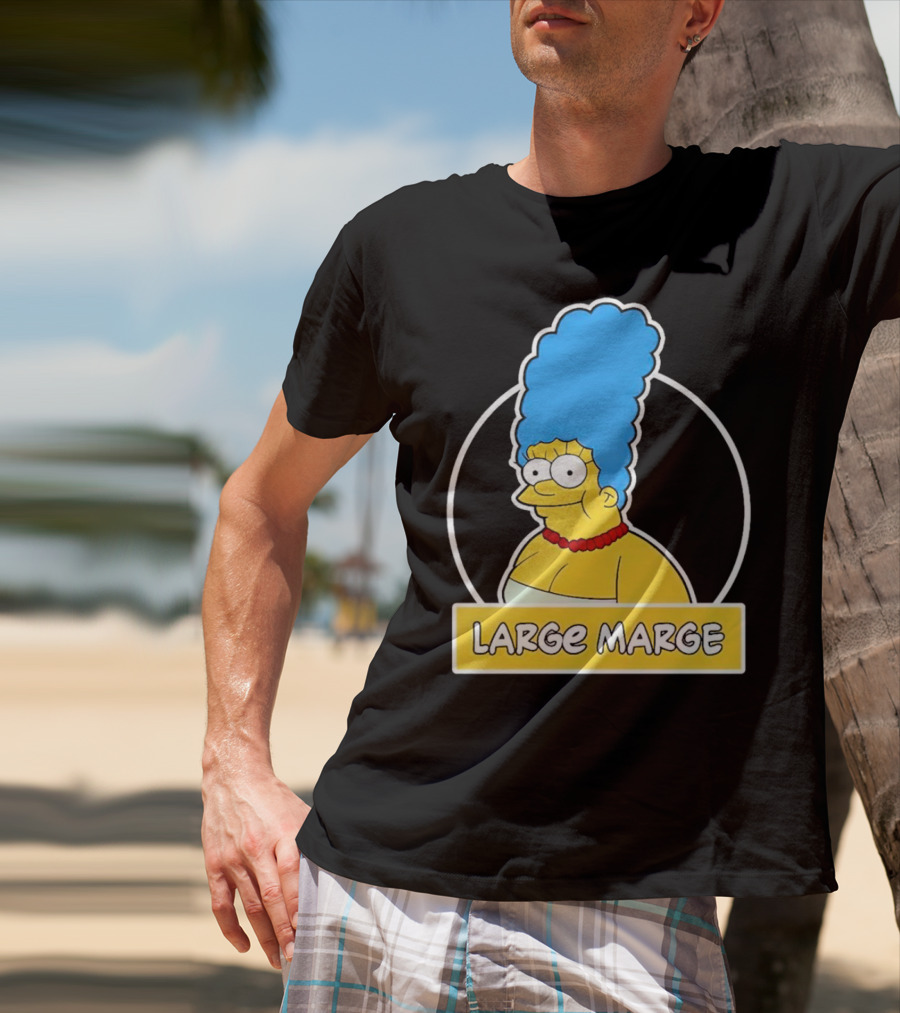 Large Marge Cartoon Character Design Justin Danger Nunley T-Shirt