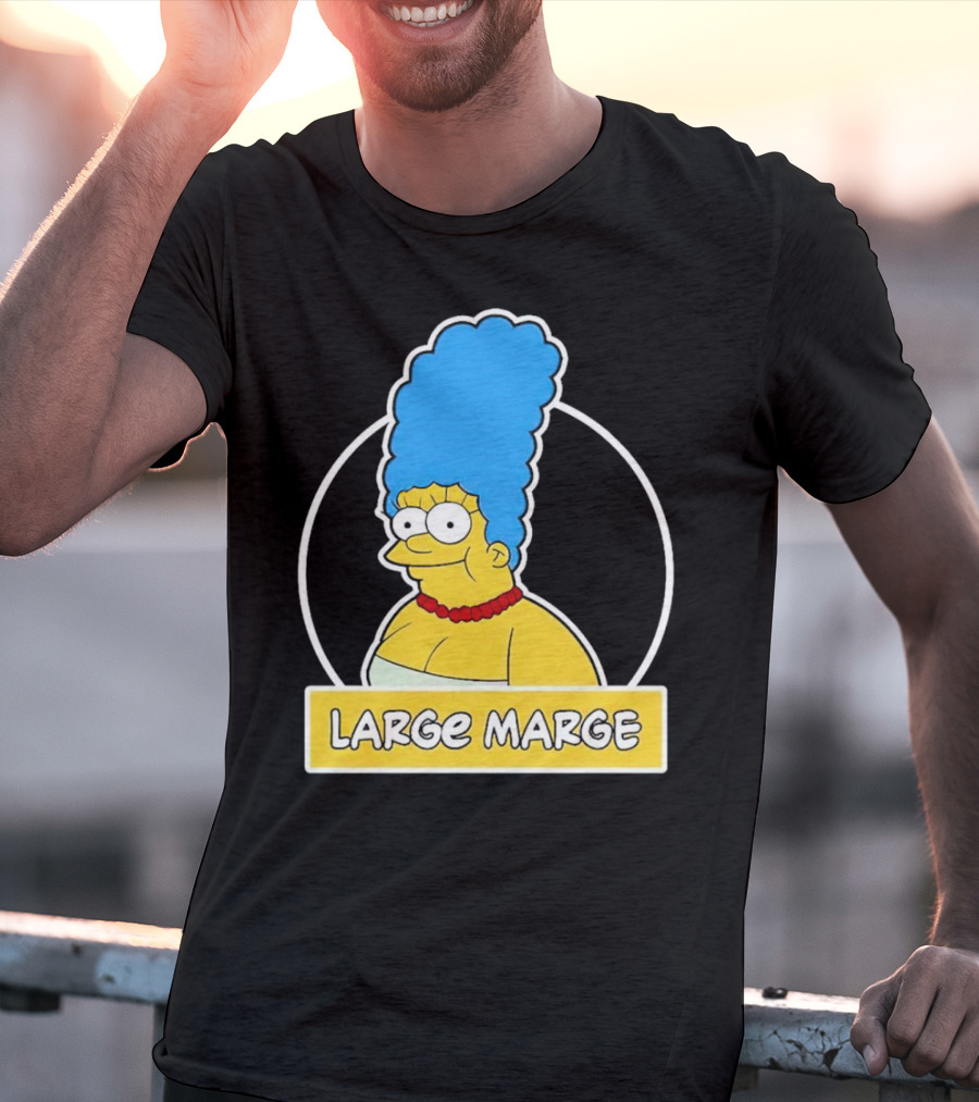 Large Marge Cartoon Character Design Justin Danger Nunley T-Shirt