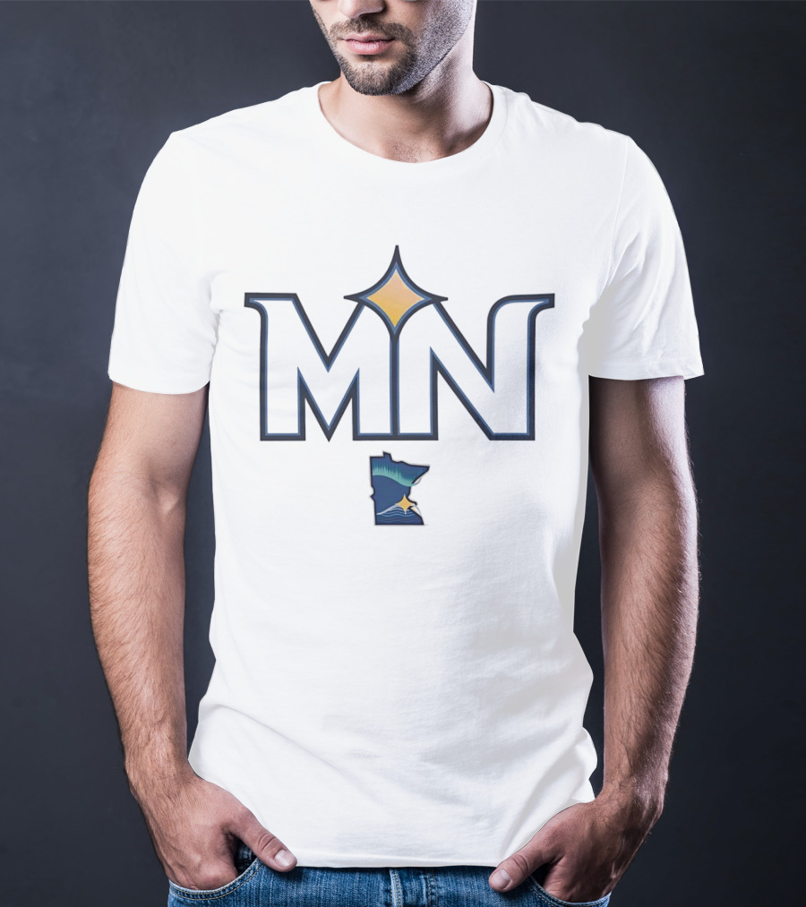 MN Minnesota Twins City Map T-Shirt