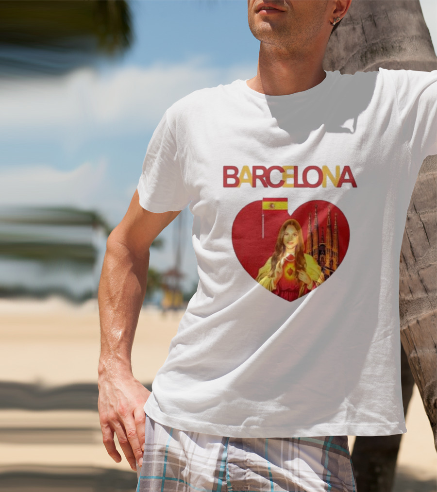 Barcelona Olivia Rodrigo Jesus Spain Iconic T-Shirt