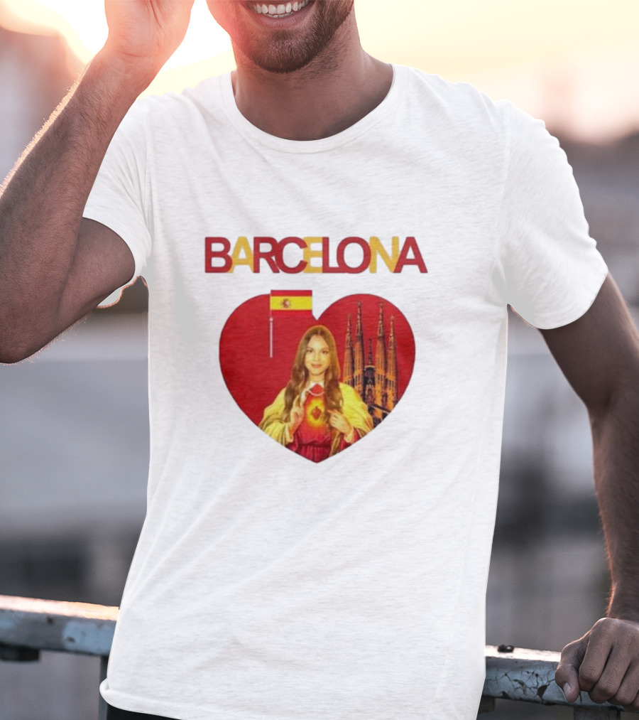 Barcelona Olivia Rodrigo Jesus Spain Iconic T-Shirt
