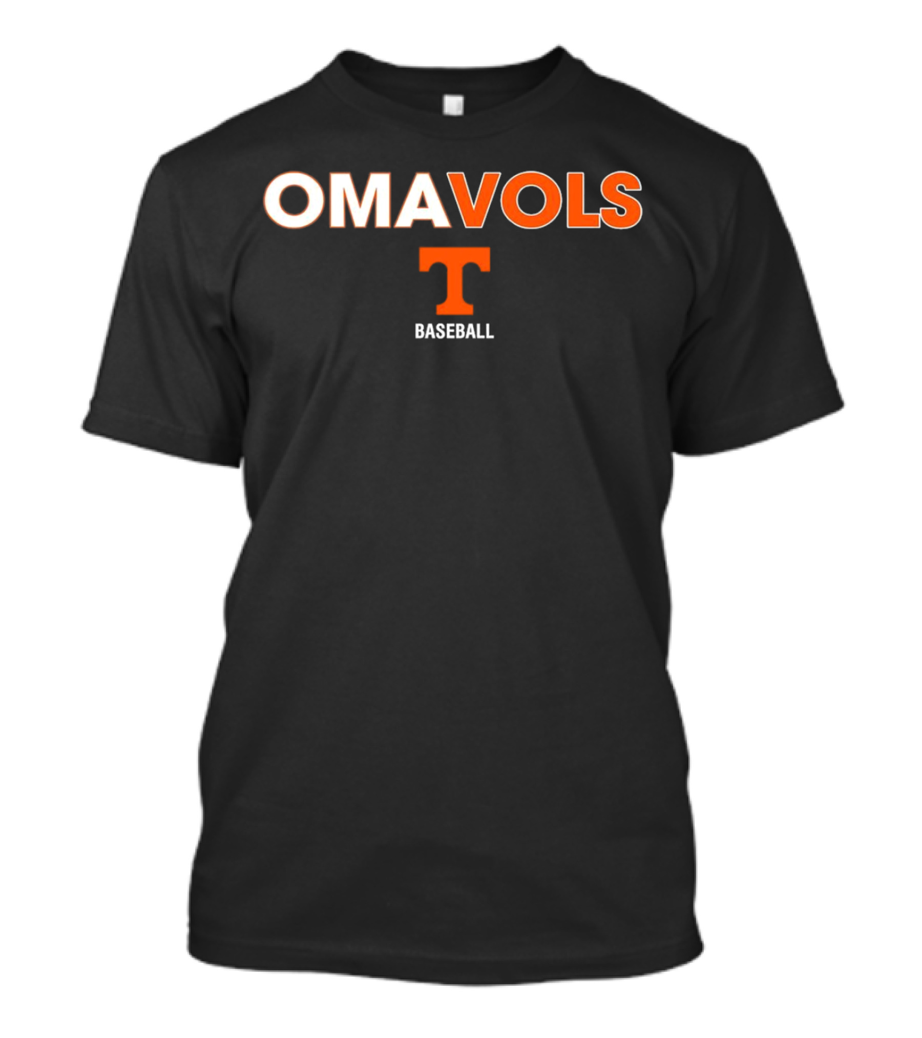Omavols Tennessee Volunteers Baseball T-Shirt