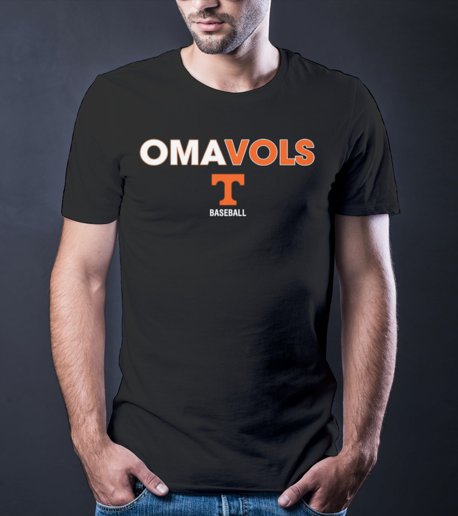Omavols Tennessee Volunteers Baseball T-Shirt